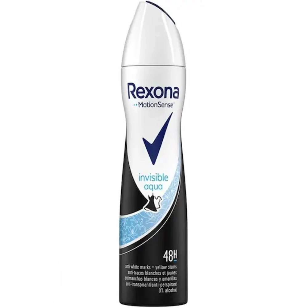 اسپری ضد تعریق زنانه رکسونا Invisible Aqua Rexona