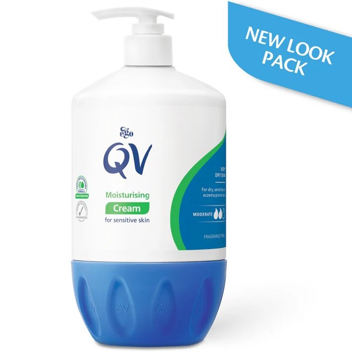 کرم مرطوب کننده پمپی کیووی  QV