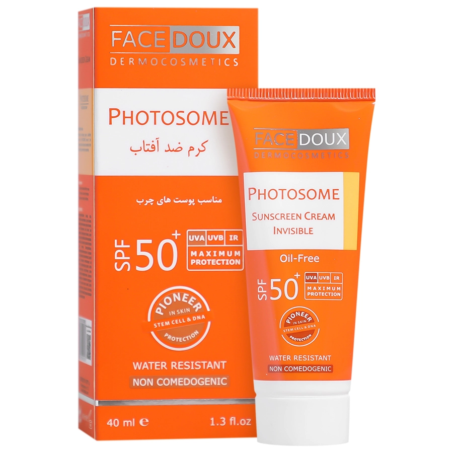 کرم ضد آفتاب فوتوزوم SPF50  فیس دوکسFace Doux