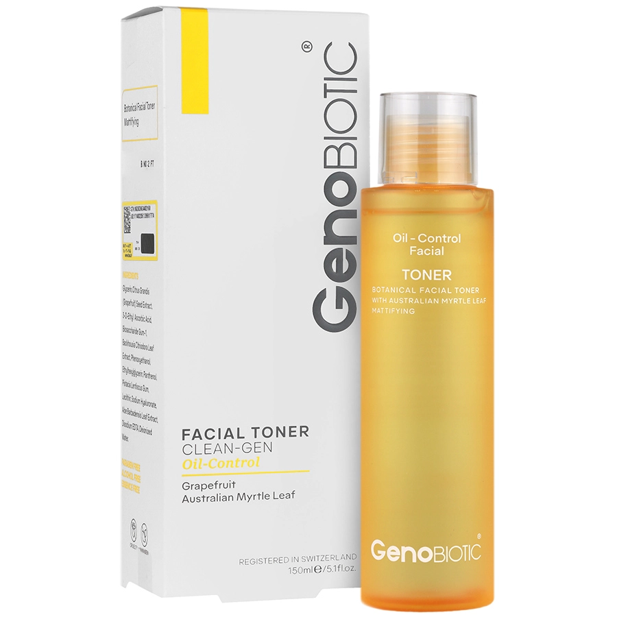 تونر تنظیم چربی و براقیت صورت کلین ژن ژنوبایوتیک GENOBIOTIC