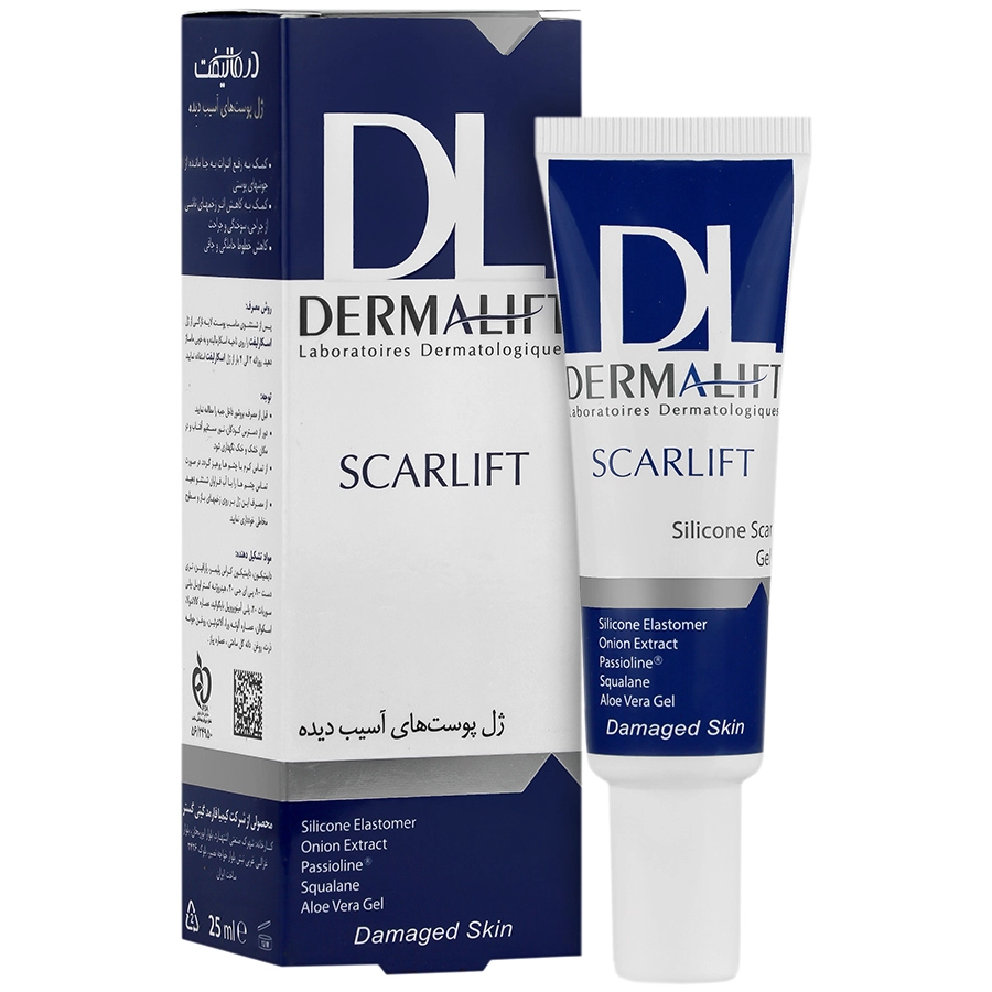 ژل پوست های آسیب دیده اسکارلیفت درمالیفت DERMALIFT