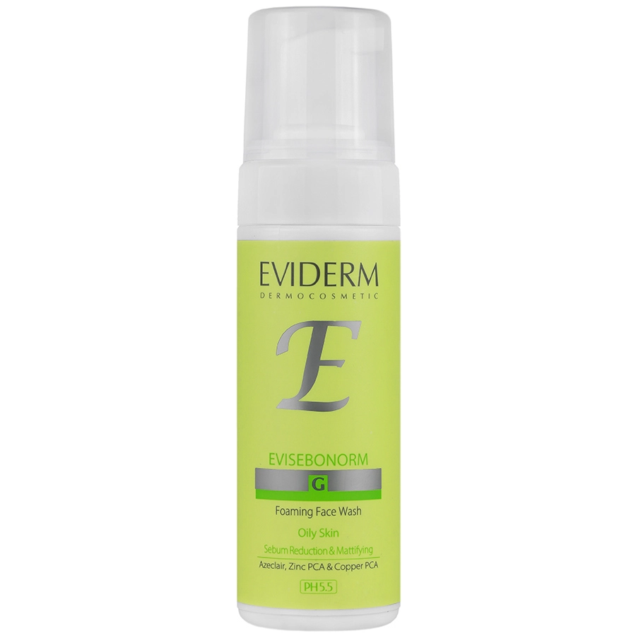 فوم شستشوی صورت مناسب پوست چرب اویدرم EVIDERM