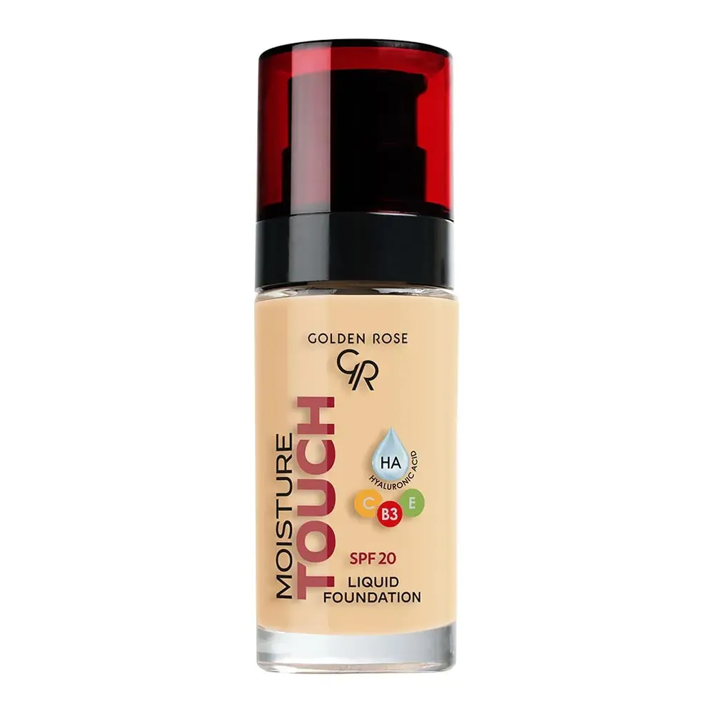 کرم پودر گلدن رز مدل Moisture Touch با SPF20