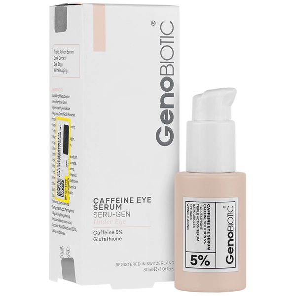 سرم دور چشم ژنو بایوتیک حاوی کافئین حجم 30 میلی لیترGeno Biotic