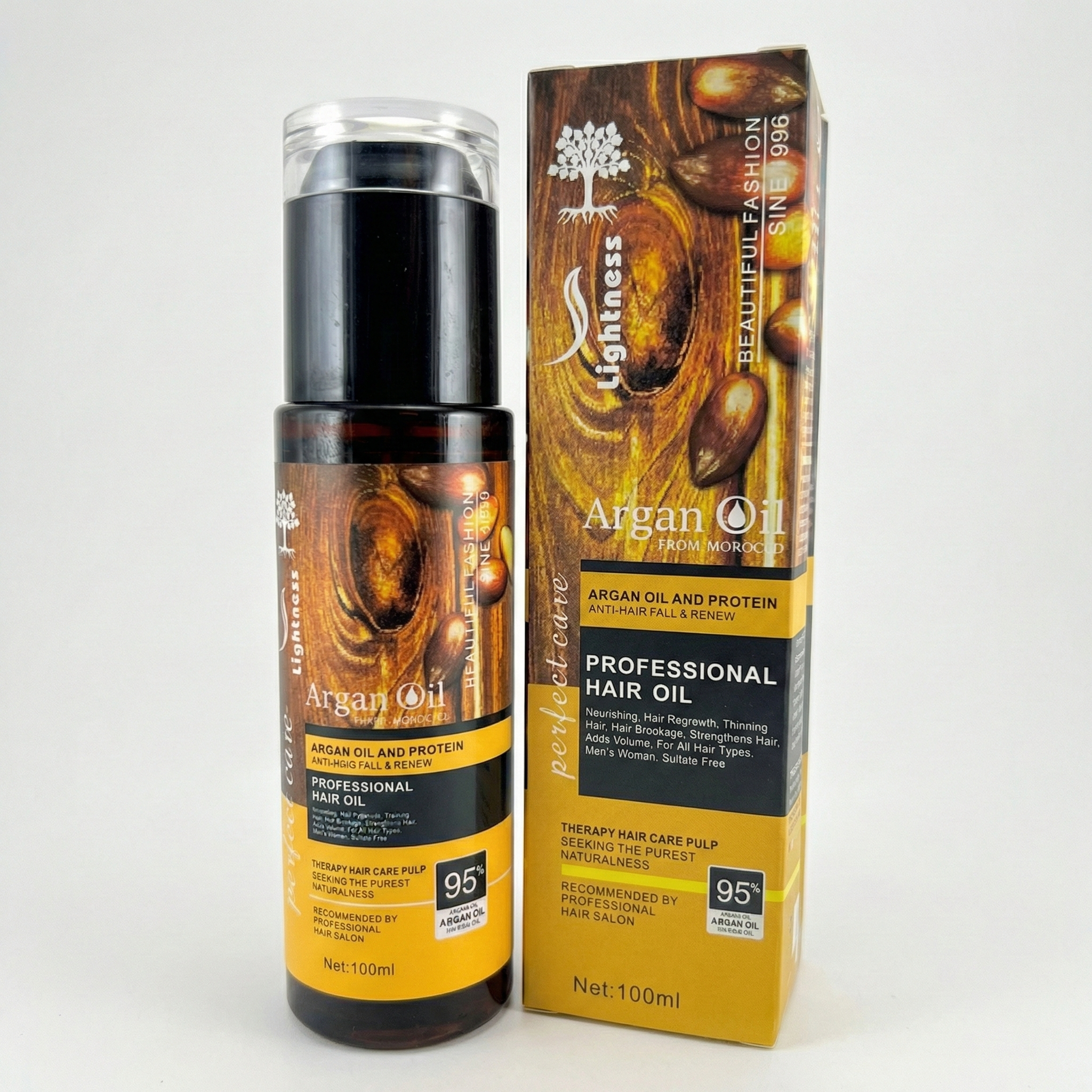 روغن مو آرگان لایتنس Lightness