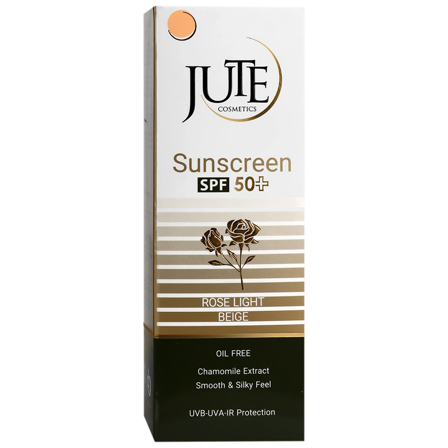 کرم ضد آفتاب پوست چرب رز لایت ژوت رنگ بژ SPF50