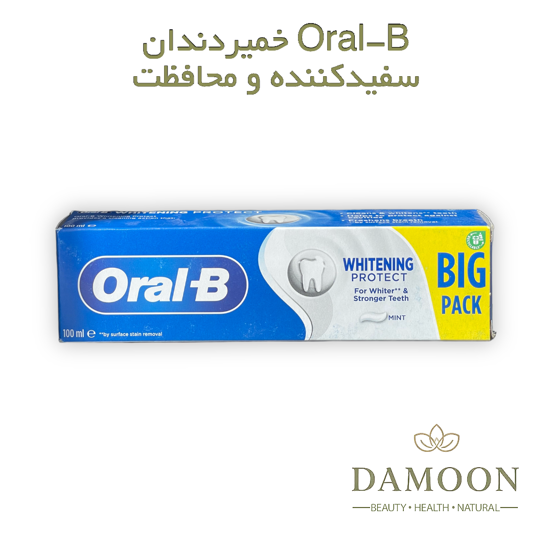 خمیر دندان سفیدکننده اورال بی بزرگ Oral-B
