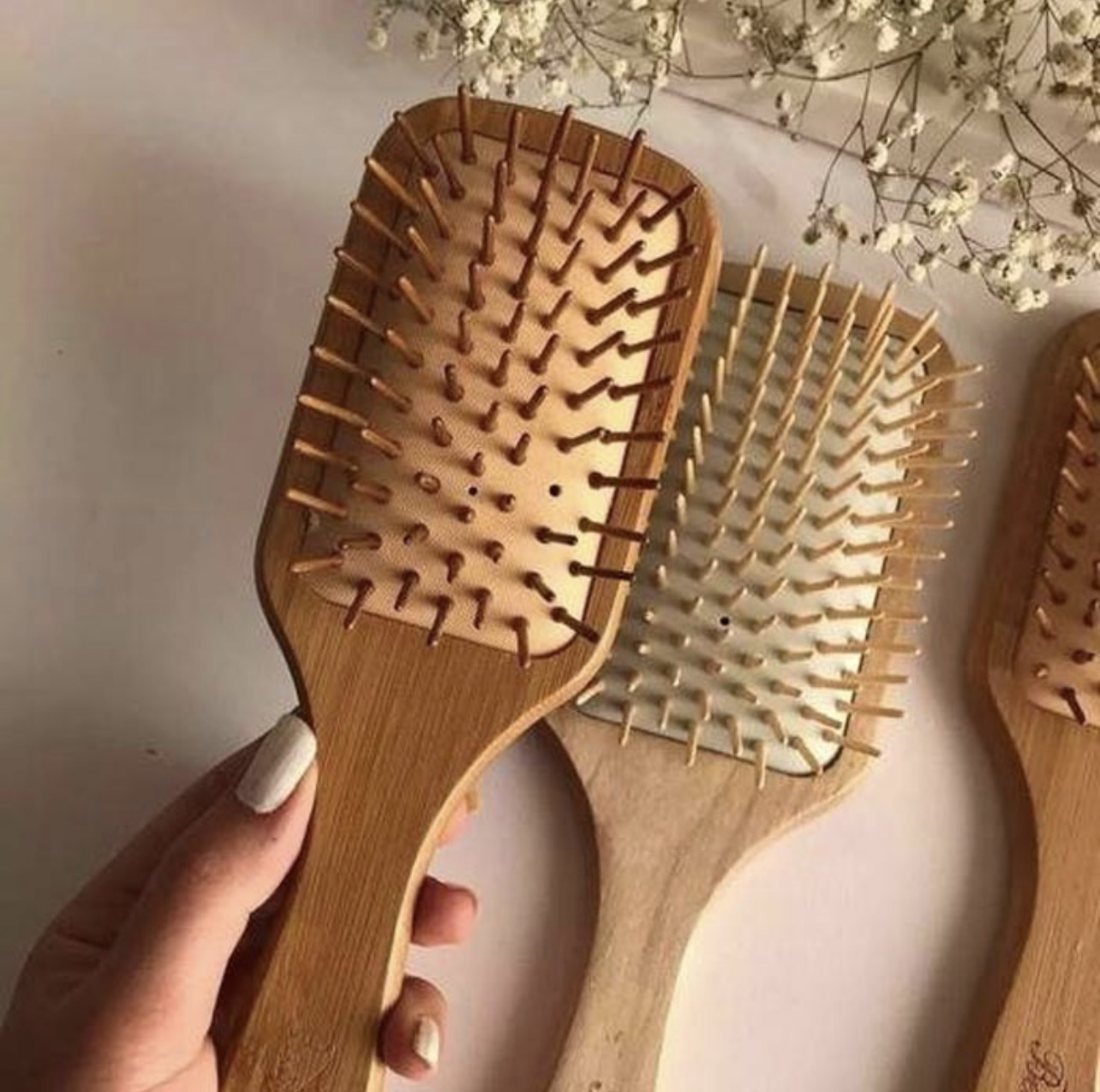 برس چوبی تمام بامبو