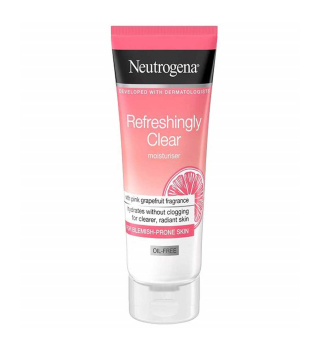 کرم مرطوب کننده فاقد چربی با عصاره گریپ فروت مدل نوتروژینا Neutrogena
