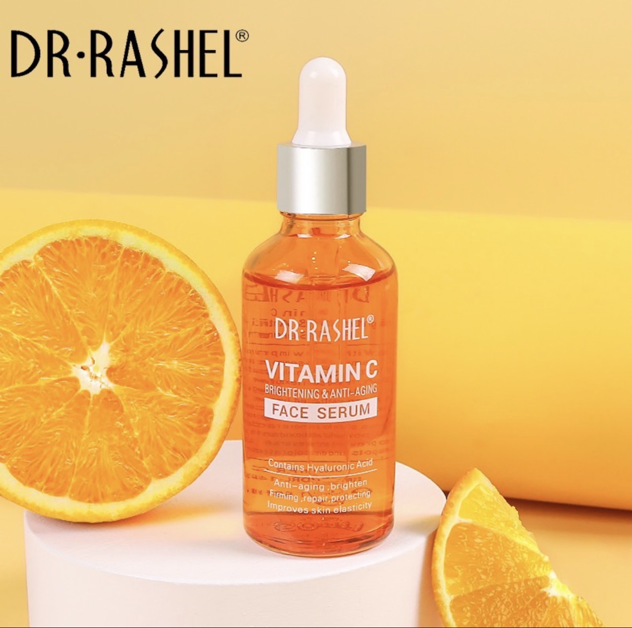 سرم ویتامین C روشن کننده و آبرسان دکتر راشل DR.RASHEL
