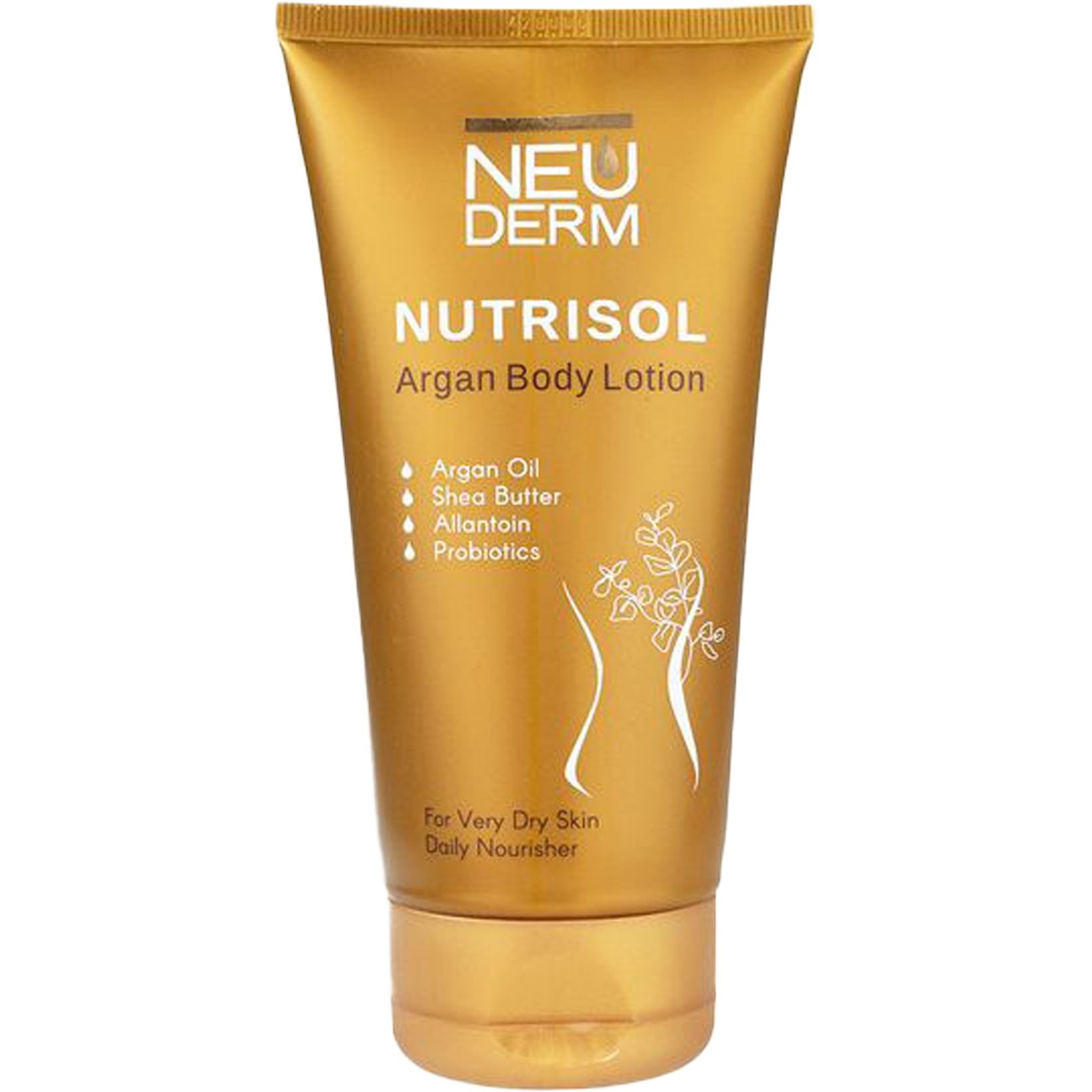 لوسیون مرطوب کننده بدن نئودرم (حاوی روغن آرگان) NEUDERM